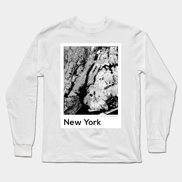 New York Long Sleeve T-Shirt by Akman